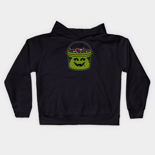 McWitch Trick or Treat Pail Kids Hoodie by BrianPower